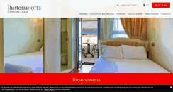 Desktop Screenshot of historiahotel.com